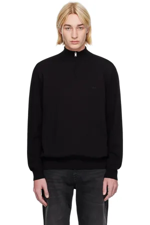 HUGO BOSS Black Zip Sweater