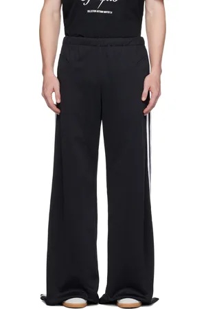EgonLab Black Striped Track Pants
