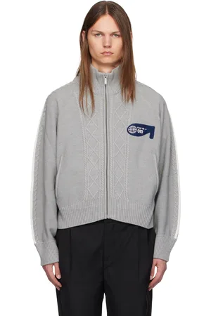 C2H4 Gray Winter-Sun Track Jacket