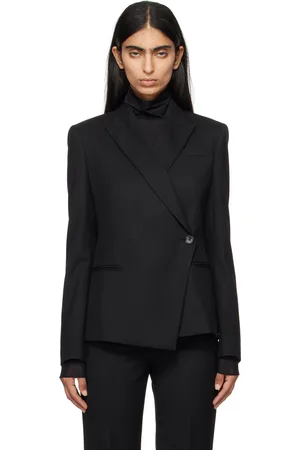 HUGO BOSS Black Slim-Fit Wool Twill Blazer