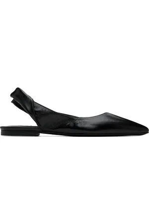 By Far Black Yasha Flats