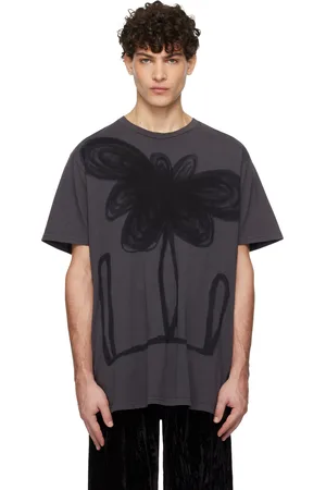 Collina Strada Gray Painted T-shirt