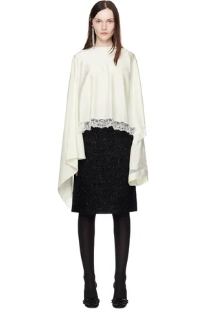 Marie Adam-Leenaerdt Off-White Underskirt Lingerie Blouse