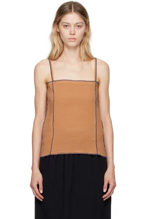 Baserange Orange Shok Tank Top
