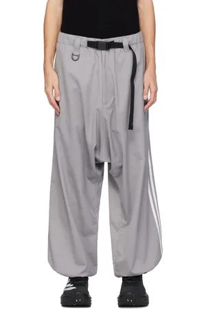 Y-3 Gray Refined Wool Trousers