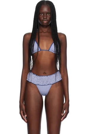 Frankies Bikinis Navy Nick Bikini Top