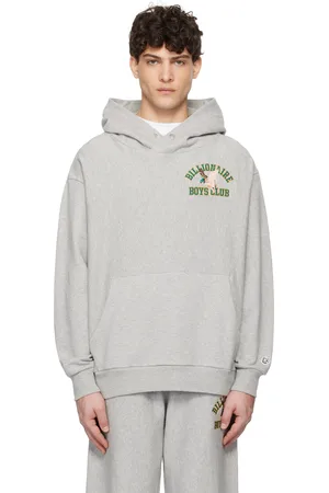 Billionaire Boys Club Gray Duck Varsity Embroidered Hoodie
