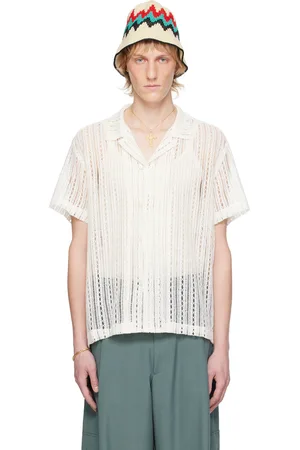 BODE Off-White Meandering Shirt