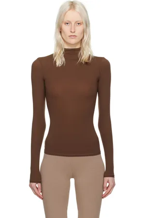 SKIMS Brown Fits Everybody Turtleneck