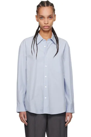 DUNST Blue Paperly Oversized Shirt