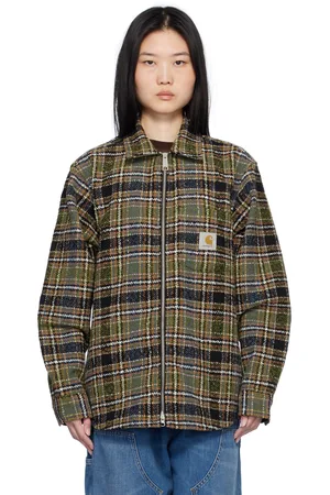 Carhartt Khaki Stroy Check Shirt Jacket