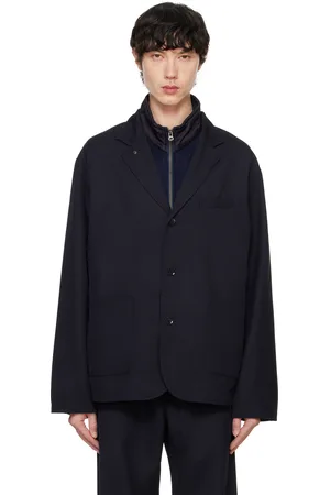 NANAMÍCA Navy Cavalry Twill Club Blazer