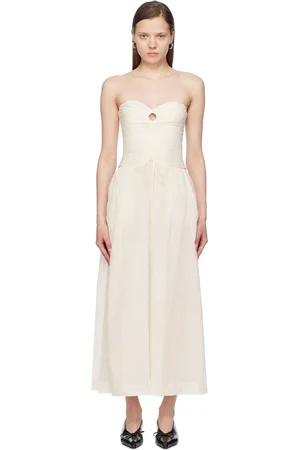 Bec & Bridge Off-White Palmer Maxi Dress