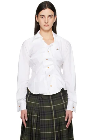 Vivienne Westwood White Drunken Shirt