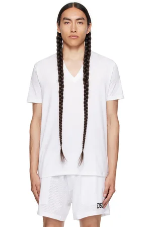 Dsquared2 Two-Pack White Basic T-Shirts