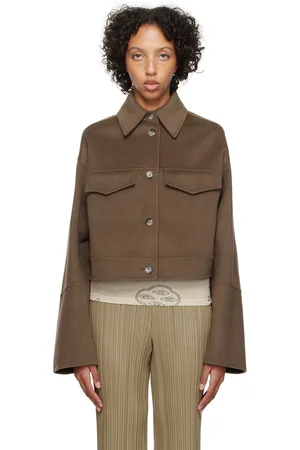Nanushka Brown Kalare Jacket