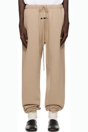 FEAR OF GOD Beige Fleece Essential Sweatpants