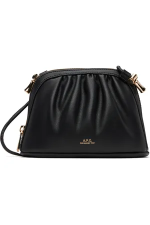 A.P.C. Black Ninon Small Drawstring Bag