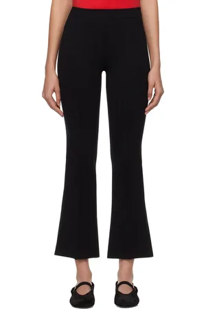 High Black Kick Trousers