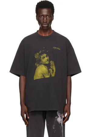 OFF-WHITE Black Blurred Bacchus T-shirt