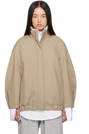 DRIES VAN NOTEN Tan Loose Fit Jacket