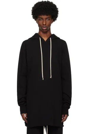 Rick Owens Black Porterville Pullover Hoodie
