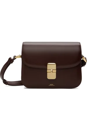 A.P.C. Burgundy Grace Small Bag