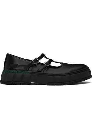 VIRON Black 2001 Apple Mary Jane Loafers