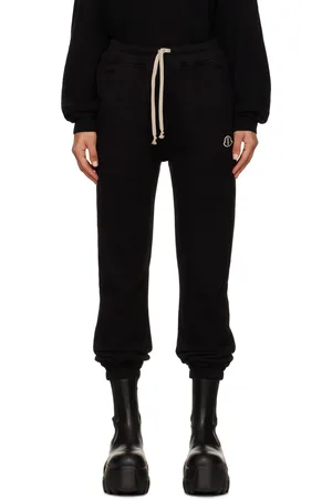 Rick Owens Moncler + Black Jersey Sweatpants