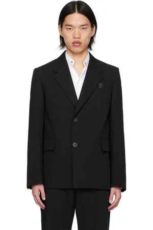 WOOYOUNGMI Black Two-Button Blazer