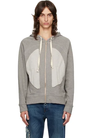 Edward Cuming Gray Lung Window Hoodie