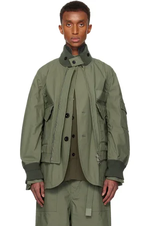SACAI Khaki Ripstop Jacket