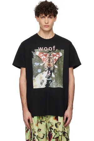 Collina Strada Black Printed T-shirt
