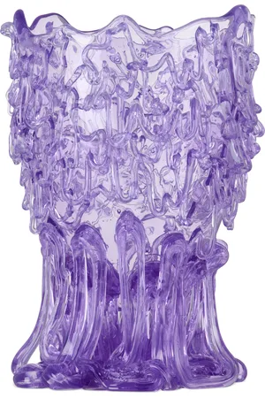 Corsi SSENSE Exclusive Purple Medusa Vase