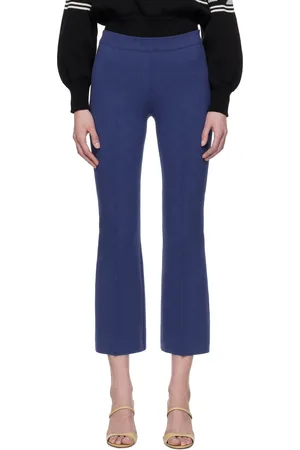 High Blue Kick Trousers