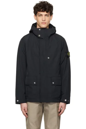 Stone Island Black Micro Twill Parka