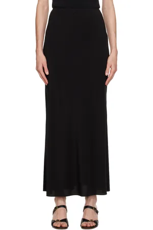 MATTEAU Elasticized Waistband Maxi Skirt