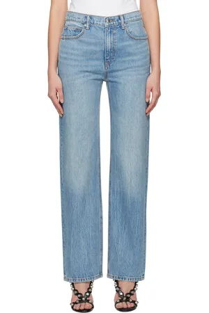 Alexander Wang Blue EZ Mid Rise Jeans