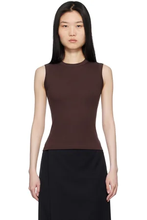 Flore Flore Brown Esmé Tank Top