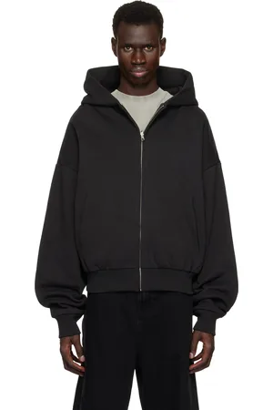 Entire Studios Black Thermal Hoodie