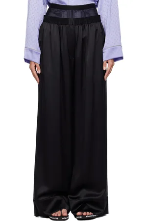 Alexander Wang Black Layered Boxer Trousers