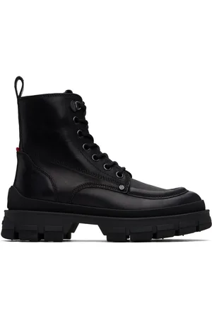 Moncler Black Hevea City Ankle Boots