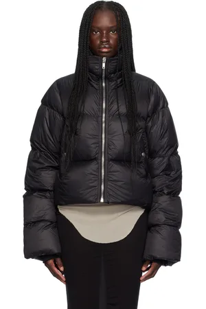 Rick Owens Black Porterville Turtle Down Jacket