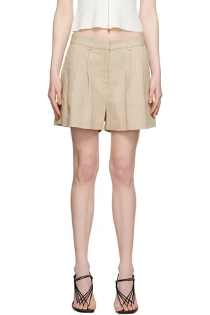 Bec & Bridge Beige Manon Shorts