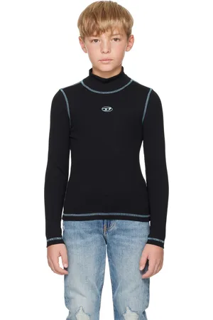 Diesel Kids Black Tclaudycol Top
