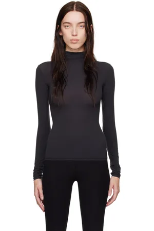 SKIMS Black Fits Everybody Turtleneck