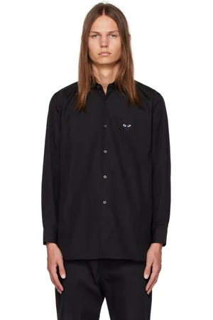 Comme des Garçons Black Heart Patch Shirt