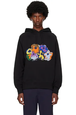 Paul Smith Black Embroidered Hoodie