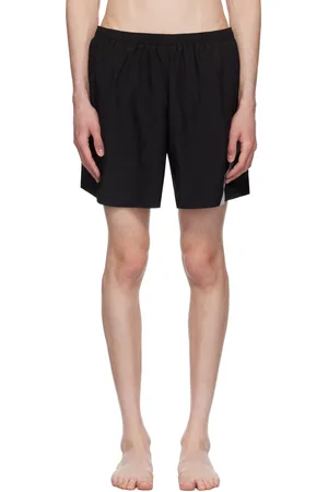 Acne Studios Black Relaxed-Fit Swim Shorts