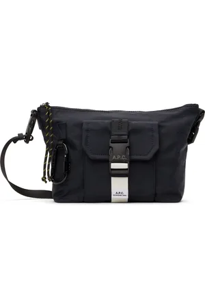 A.P.C. Navy Trek Satchel Bag